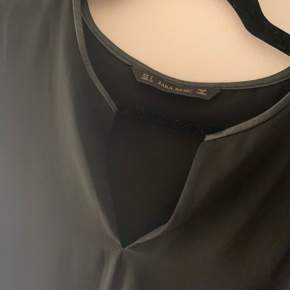 ZARA Black Blouse - Picture 4 of 5